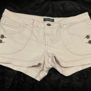 Anchor Blue white shorts size 15